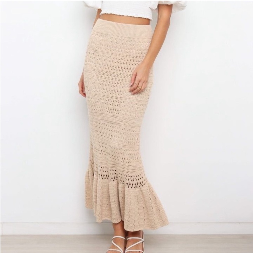 Alannah Skirt - Beige